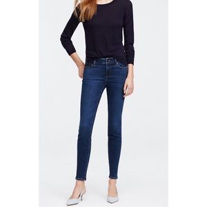 Ann Taylor The Skinny Ankle Curvy Fit Jeans 14